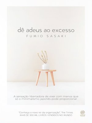 cover image of Dê adeus ao excesso
